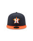 Men's Navy, Orange Houston Astros 2022 World Series Champions Side Patch 59FIFTY Fitted Hat