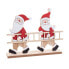 Фото #4 товара Новогоднее украшение Shico Разноцветный Деревянный Дед Мороз 14,5 x 5 x 19 cm