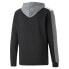 Фото #4 товара Puma Essentials + Block Pullover Hoodie Mens Black Casual Outerwear 67043101