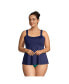 Фото #4 товара Plus Size Flutter Tankini Top