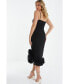 Фото #2 товара Платье средней длины с завязкой QUIZ для женщин