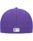 ფოტო #4 პროდუქტის Men's Purple Pittsburgh Pirates Lime Side Patch 59FIFTY Fitted Hat