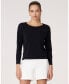 ფოტო #1 პროდუქტის Women's Rebody Essentials Mid Length Long Sleeve For Women