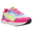 Фото #2 товара Puma R78 Voyage Lace Up Womens Yellow Sneakers Casual Shoes 38072926