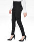 ფოტო #3 პროდუქტის Women's Button Detail Ponte Pants