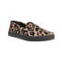 Фото #2 товара TOMS Alpargata Cupsole LeopardCheetah Slip On Womens Black Flats Casual 1001586