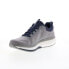 Фото #4 товара Skechers GO WALK Workout Walker Outpace Mens Gray Lifestyle Sneakers Shoes 7.5