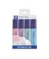 Фото #2 товара STAEDTLER 364 C - 4 pc(s) - Light Blue - Mint - Pink - Violet - Polypropylene (PP) - 1 mm - 5 mm - Water-based ink