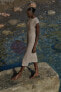 Фото #2 товара Платье из рельефного трикотажа ZARA