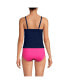 Women's D-Cup Square Neck Tankini Swimsuit Top