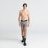 SAXX Bokserki męskie SAXX VIBE BOXER BRIEF GREY SUSHI DOOBIE DOO L