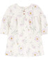 Baby Floral Gauze Dress 9M