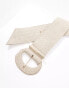 Фото #2 товара & Other Stories canvas belt in beige