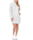 Фото #6 товара Women's Hoodie Sweatshirt Dress