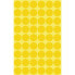 Фото #4 товара Avery Zweckform Avery Colour Coding Dots - Yellow - Yellow - Circle - Paper - 1.2 cm - 270 pc(s) - 54 pc(s)