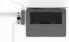 Фото #3 товара Targus HYPER HyperDrive PRO 8-in-2 Hub for USB-C MacBook Pro - HDMI - Mini DisplayPort - Thunderbolt 3 - USB 3.2 Gen 1 (3.1 Gen 1) Type-A - USB 3.2 Gen 1 (3.1 Gen 1)... - MicroSD (TransFlash) - SD - 40000 Mbit/s - Grey - Aluminium - MacBook Pro 13" & 15" 2016/20