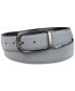 Фото #2 товара Men's Reversible Faux-Leather Casual Belt, Created for Macy's