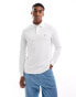 Tommy Hilfiger Long Sleeve Regular Polo Shirt in White