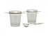 Bredemeijer Group Bredemeijer Two tea filters with tea measuring spoon - Teapot filter - Silver - White - 2 pc(s)