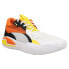 Puma Court Rider 59Th Street Lace Up Mens Orange, White Sneakers Casual Shoes 3