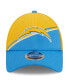 Фото #3 товара Men's Gold, Powder Blue Los Angeles Chargers 2023 Sideline 9FORTY Adjustable Hat