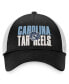 Фото #2 товара Men's Black, White North Carolina Tar Heels Stockpile Trucker Snapback Hat