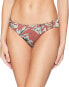 Фото #1 товара ROXY 168282 Women's Printed Softly Love Full Bikini Swimsuit Bottom Size S