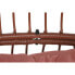 Garden sofa DKD Home Decor 99 x 71 x 147 cm Metal Terracotta synthetic rattan White
