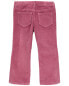 Фото #6 товара Baby Flared-Leg Corduroy Pants - Pink 12M