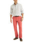Фото #4 товара Men's Classic-Fit Stretch Solid Flat-Front Chino Deck Pants