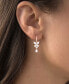 Dangling Earrings in 14K Gold or Rose Gold Plated or Sterling Silver