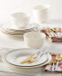 Фото #2 товара Argent Orfèvres Marion White 5 Piece Place Setting