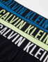 Фото #4 товара Calvin Klein intense power cotton stretch trunks 3 pack in multi