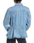 7 For All Mankind Flounce Trucker Jacket Women's