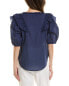 Фото #2 товара Sole Dover Top Women's Navy Xs