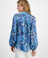 Фото #2 товара Women's Femine Floral-Print Blouse