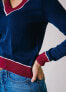 ფოტო #2 პროდუქტის Women's Long Sleeve Fine Gauge V-Neck Sweater