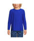 ფოტო #3 პროდუქტის Big Boys Husky Long Sleeve Athletic Color Block T-Shirt