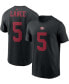 Men's Trey Lance Black San Francisco 49ers 2021 NFL Draft First Round Pick Player Name Number T-shirt