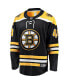 Фото #3 товара Men's Matt Grzelcyk Black Boston Bruins Team Home Breakaway Player Jersey