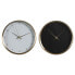 Настольные часы DKD Home Decor 25,7 x 4,2 x 25,7 cm Женщина Позолоченный Алюминий (2 штук)
