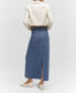 Women's Denim Long Skirt