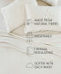Фото #19 товара Linen Rayon From Bamboo Blend Deep Pocket 300 Thread Count 3 Piece Sheet Set, Twin