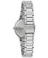 ფოტო #5 პროდუქტის Women's Classic Crystal Stainless Steel Bracelet Watch Box Set 30mm