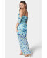 ფოტო #3 პროდუქტის Women's Printed Off Shoulder Mesh Dress