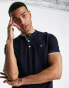 Фото #4 товара Jack & Jones Essentials grandad polo with tipping in navy