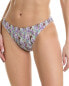 Tanya Taylor Valencia Smocked Bikini Bottom Women's