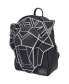 Фото #1 товара Men's and Women's Black Panther Wakanda Forever Figural Mini Backpack