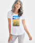 Фото #1 товара Women's Graphic Short-Sleeve T-Shirt, Created for Macy's