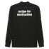 Фото #4 товара Puma Graphic Mock Neck Long Sleeve T-Shirt X Pleasures Mens Black, White Casual